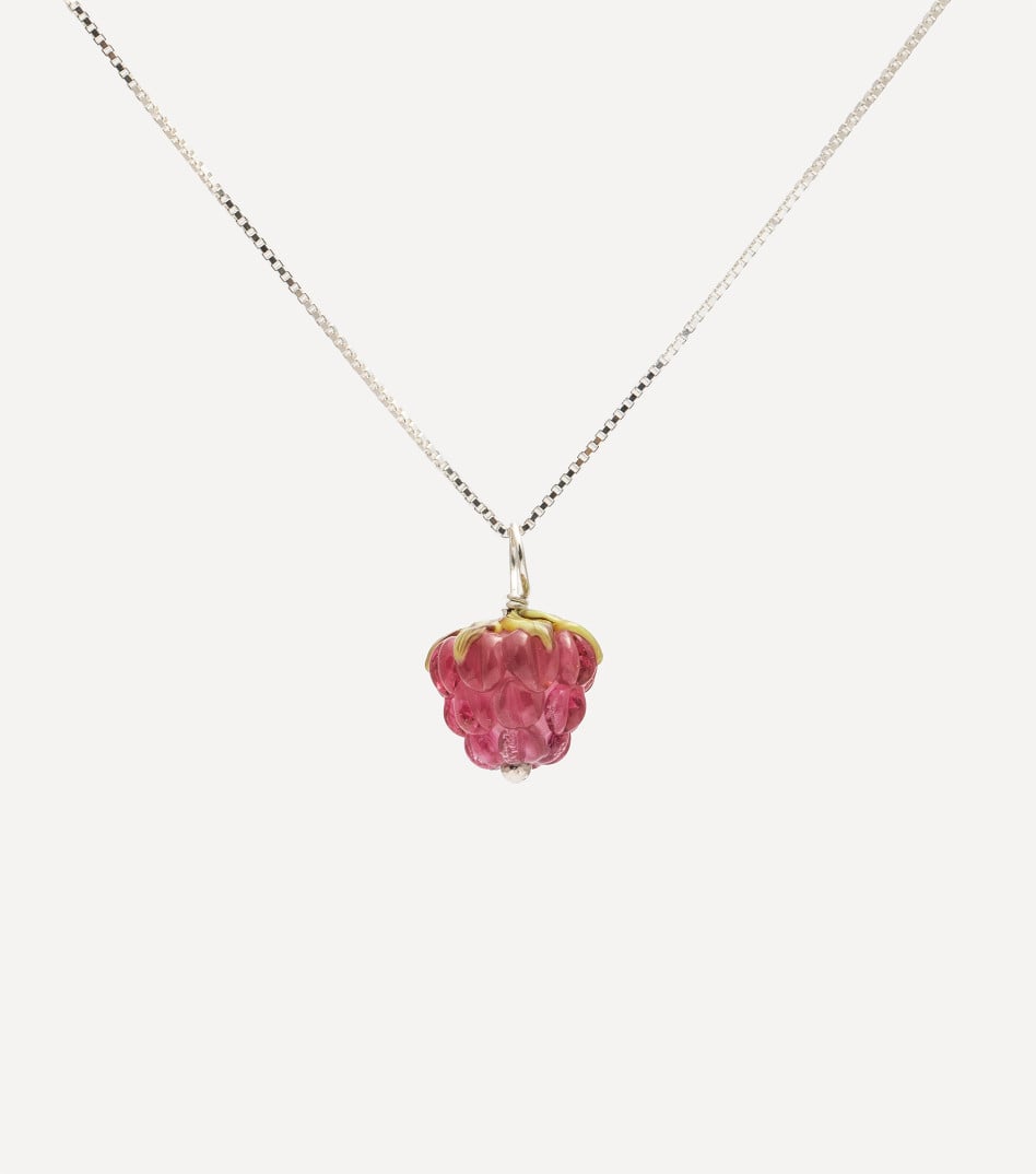 Berry Love Necklace in Silver