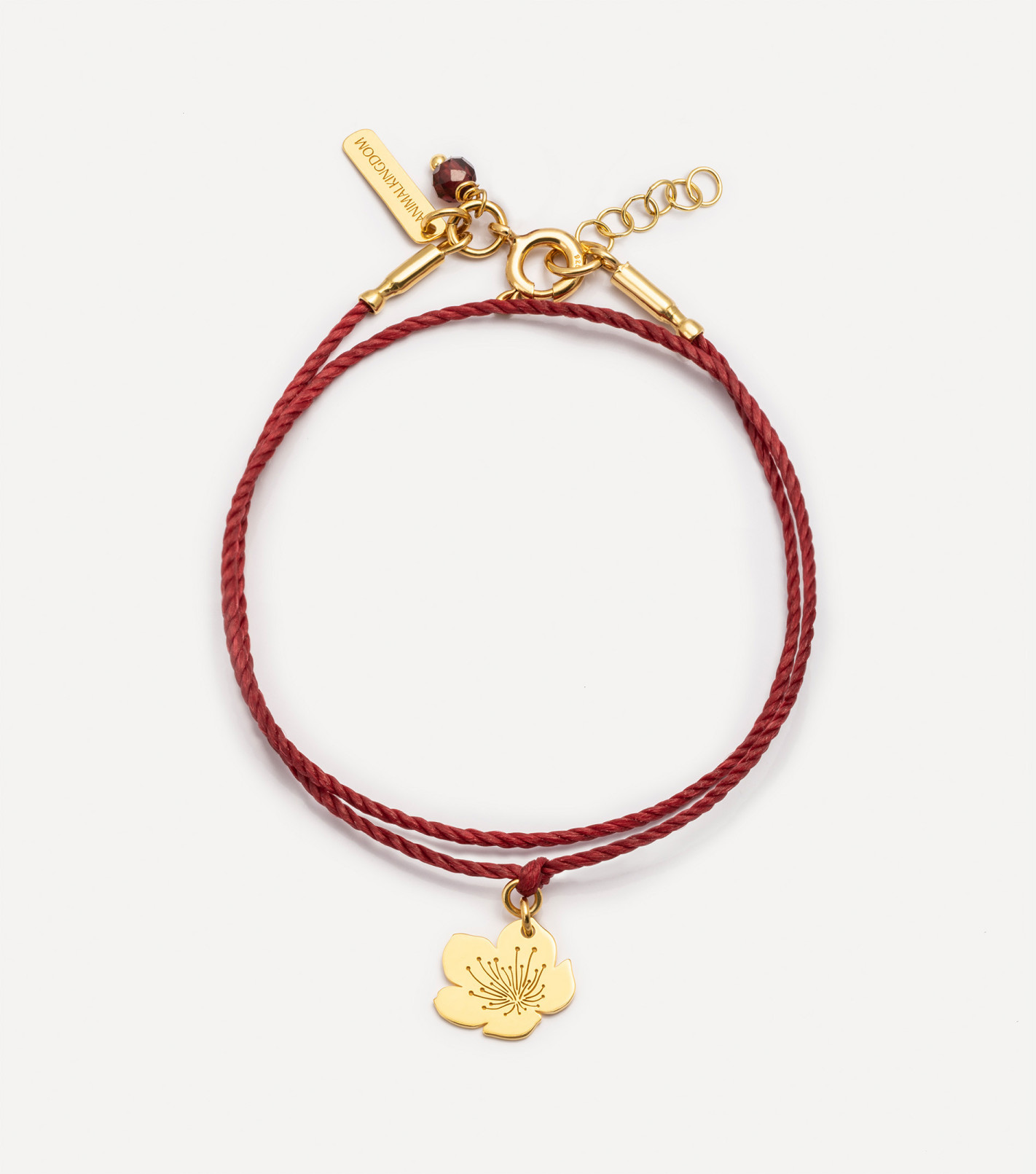Be Natural Cord Bracelet in Gold