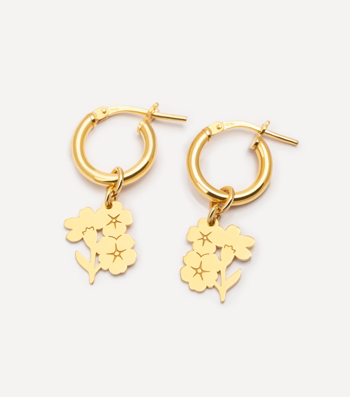 Be Bold Hoop Earrings in Gold
