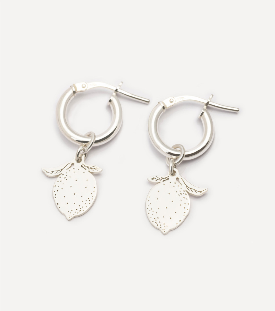 Be Bold Hoop Earrings in Silver