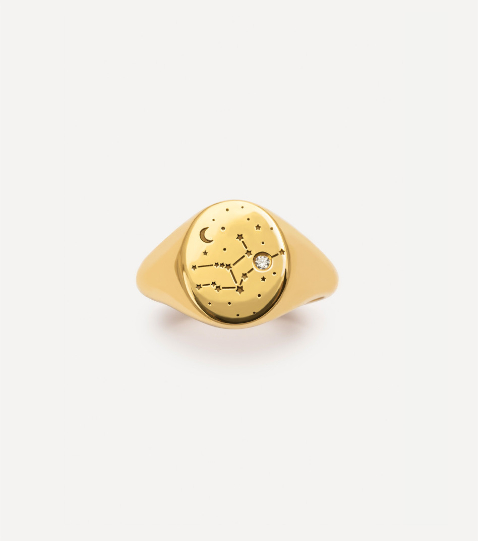 Sygnet ze znakiem zodiaku